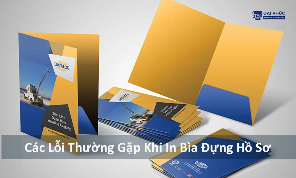 Các Lỗi Thường Gặp Khi In Bìa Đựng Hồ Sơ